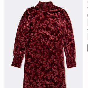 Matilda Jane Melanie Womens Velour Holiday Dress NWT